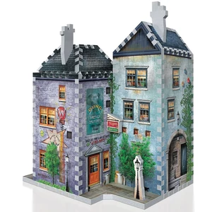 Wrebbit 00511 - Weasley Varázsvicc Bolt és Reggeli Próféta - 285 db-os 3D puzzle