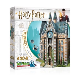 Wrebbit 01013 - Harry Potter - Roxforti óratorony - 420 db-os 3D puzzle