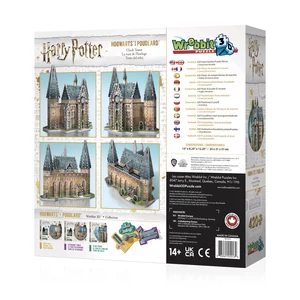 Wrebbit 01013 - Harry Potter - Roxforti óratorony - 420 db-os 3D puzzle