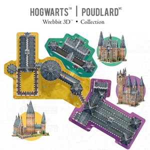 Wrebbit 01013 - Harry Potter - Roxforti óratorony - 420 db-os 3D puzzle