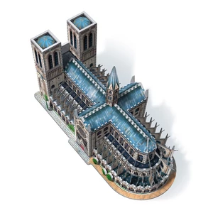 Wrebbit 02020 - Párizsi Notre Dame - 830 db-os 3D puzzle
