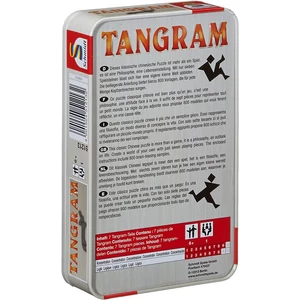 Schmidt - Tangram társasjáték fémdobozban