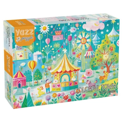 Yazz 3889 - Colorful Town - 1000 db-os puzzle