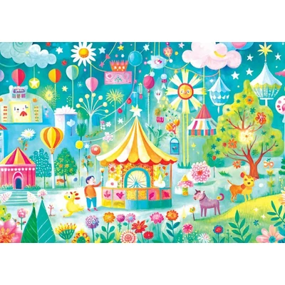 Yazz 3889 - Colorful Town - 1000 db-os puzzle