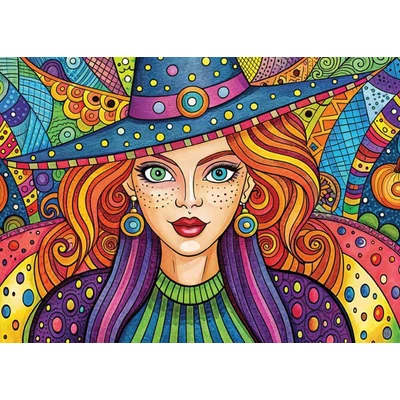 Yazz 3893 - Witch - 1000 db-os puzzle
