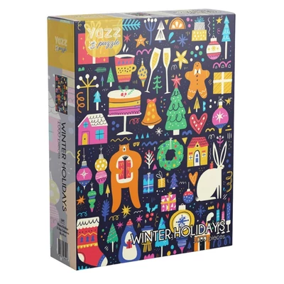 Yazz 3897 - Winter Holidays - 1000 db-os puzzle