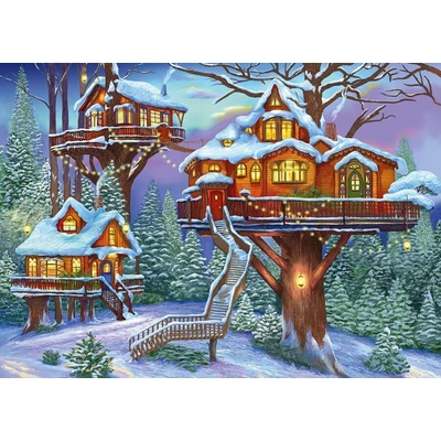 Alipson 50003 - Winter Treehouse - 500 db-os puzzle