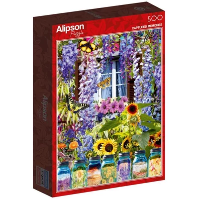 Alipson 50005 - Souvenirs capturés - 500 db-os puzzle