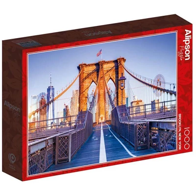 Alipson 50012 - Brooklyn, New York - 1000 db-os puzzle