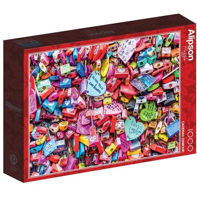 Alipson 50061 - Love padlocks - 1000 db-os puzzle