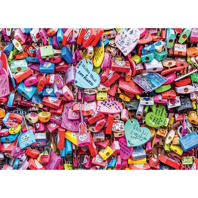 Alipson 50061 - Love padlocks - 1000 db-os puzzle