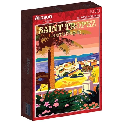 Alipson 50109 - St Tropez - French Riviera - 1500 db-os puzzle
