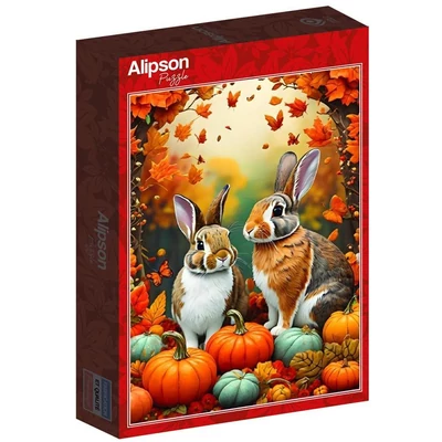Alipson 50126 - Autumn Bunnies - 500 db-os puzzle