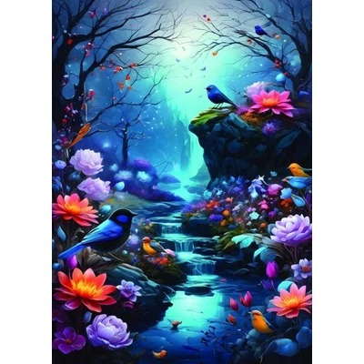 Alipson 50130 - Enchanted Nature - 500 db-os puzzle