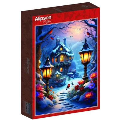 Alipson 50131 - Enchanted Wintery Scene - 500 db-os puzzle