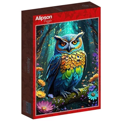 Alipson 50140 - Blue Owl - 500 db-os puzzle