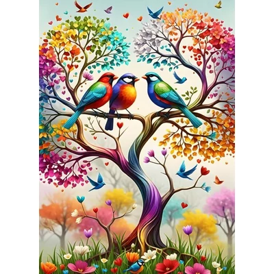 Alipson 50141 - Rainbow Tree - 500 db-os puzzle