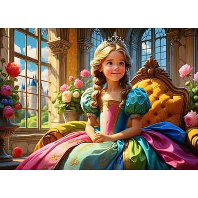 Alipson 50143 - The Princess on her Throne - 500 db-os puzzle