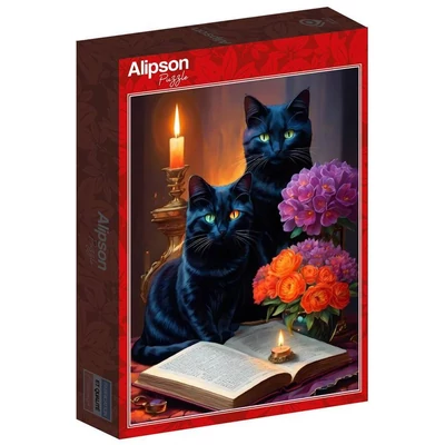 Alipson 50146 - Black Cats - 500 db-os puzzle
