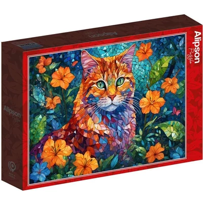Alipson 50160 - Cat Mosaic - 1000 db-os puzzle