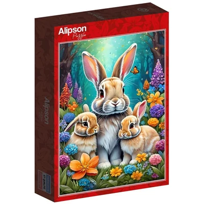 Alipson 50162 - Spring Bunnies - 1000 db-os puzzle