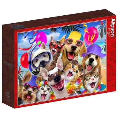 Alipson 50166 - Selfie Beach Party - 1000 db-os puzzle