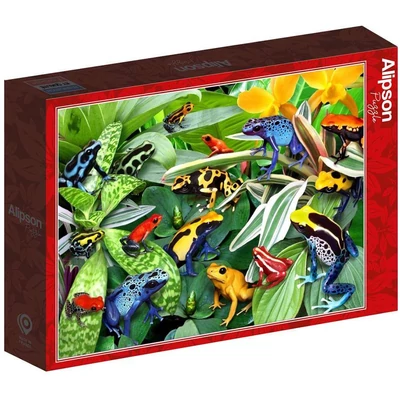 Alipson 50168 - Fun Frogs - 500 db-os puzzle
