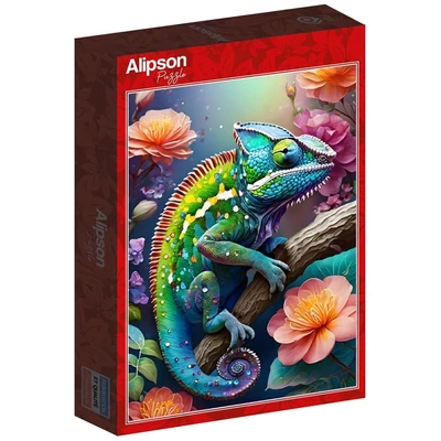 Alipson 50173 - Colourful Chameleon - 500 db-os puzzle