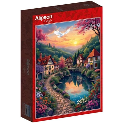 Alipson 50178 - The Village by the Lake - 500 db-os puzzle