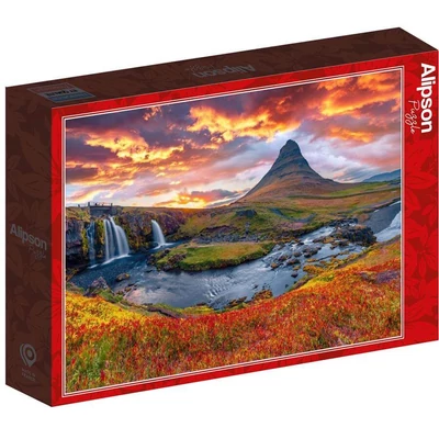 Alipson 50179 - Kirkjufellsfoss Waterfall, Iceland - 500 db-os puzzle