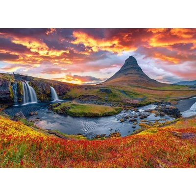Alipson 50179 - Kirkjufellsfoss Waterfall, Iceland - 500 db-os puzzle