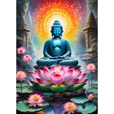 Alipson 50181 - Buddha - 500 db-os puzzle