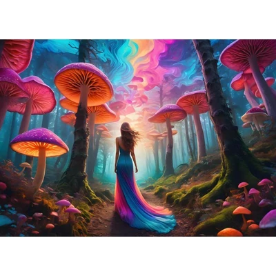 Alipson 50216 - Forest Whimsy - 500 db-os puzzle