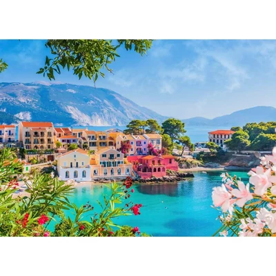 Alipson 50226 - Colourful village of Assos - Greece - 500 db-os puzzle