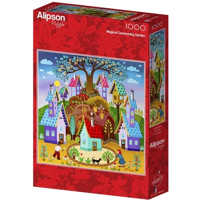 Alipson 50243 - Magical Community Garden - 1000 db-os puzzle