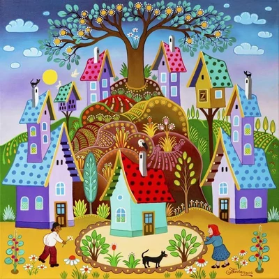 Alipson 50243 - Magical Community Garden - 1000 db-os puzzle