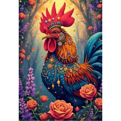 Alipson 50249 - The Secret Garden of the Rooster - 1000 db-os puzzle