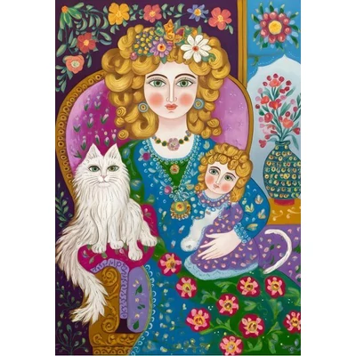 Alipson 50250 - The Lady with Golden Hair - 1000 db-os puzzle