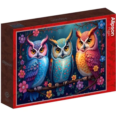 Alipson 50257 - Owls and Enchanted Night - 1000 db-os puzzle
