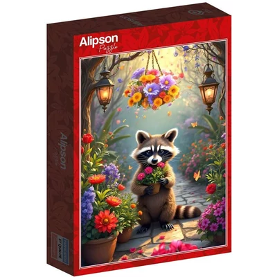 Alipson 50262 - Raccoon&#039;s Secret Garden - 500 db-os puzzle