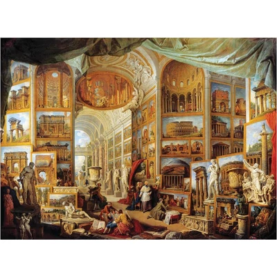 Anatolian 1172 - Interior of an Imaginary Picture Gallery - 1000 db-os puzzle