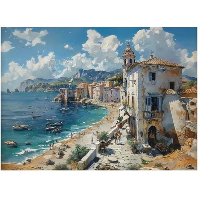Anatolian 1181 - The Village by the Sea - 1000 db-os puzzle