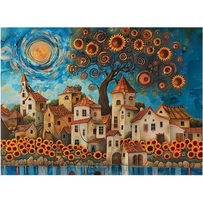 Anatolian 1182 - Sunflowers - 1000 db-os puzzle
