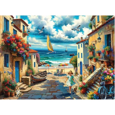 Anatolian 1185 - Dreamy Village - 1000 db-os puzzle