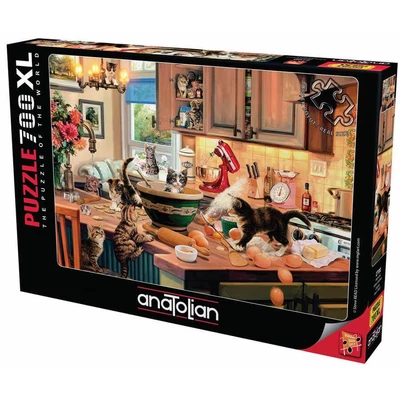 Anatolian 2700 - Kitten Kitchen Capers - 700 db-os XL puzzle