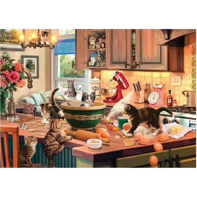 Anatolian 2700 - Kitten Kitchen Capers - 700 db-os XL puzzle
