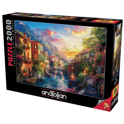Anatolian 3969 - Mediterranean Village - 2000 db-os puzzle