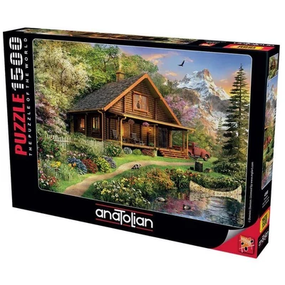 Anatolian 4568 - Log Cabin Home - 1500 db-os puzzle