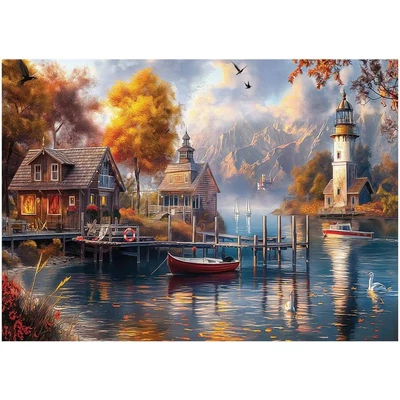 Anatolian 4581 - Autumn at the Lake - 1500 db-os puzzle