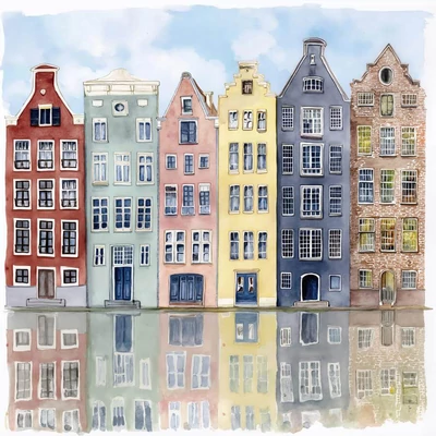 Bboldin PT-264 - Canal Houses - 1000 db-os puzzle
